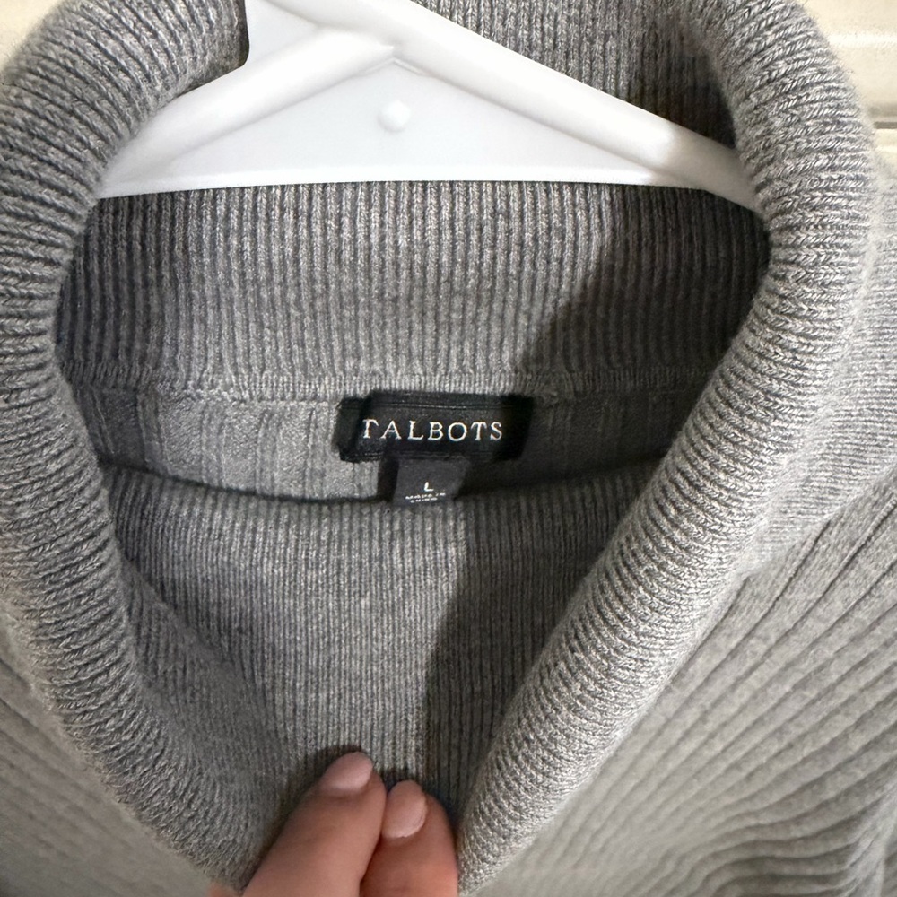 Talbots Ribbed Turtleneck Sweater - Picture 2 of 6